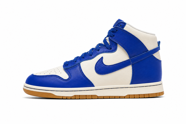 Nike Dunk High Retro White / Game Royal